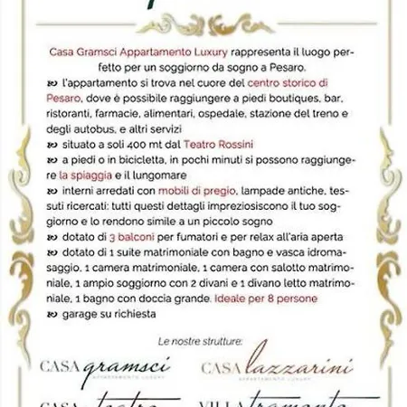 شقة Casa Gramsci Luxury *